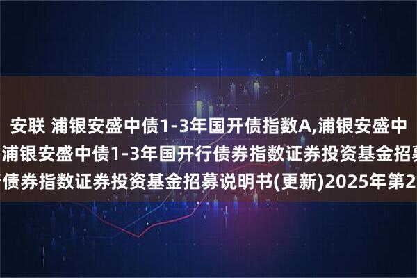 安联 浦银安盛中债1-3年国开债指数A,浦银安盛中债1-3年国开债指数C: 浦银安盛中债1-3年国开行债券指数证券投资基金招募说明书(更新)2025年第2号